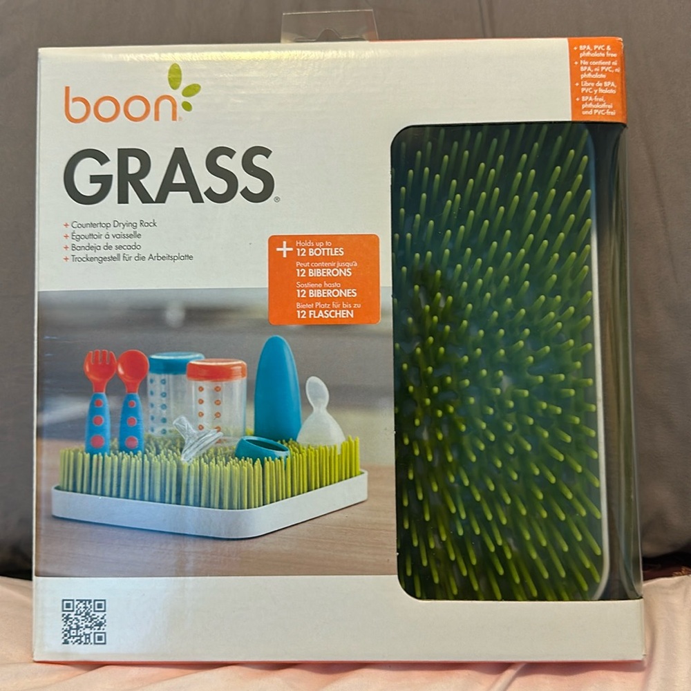 BOON baby bottle drying rack PLASTIC BPA FREE